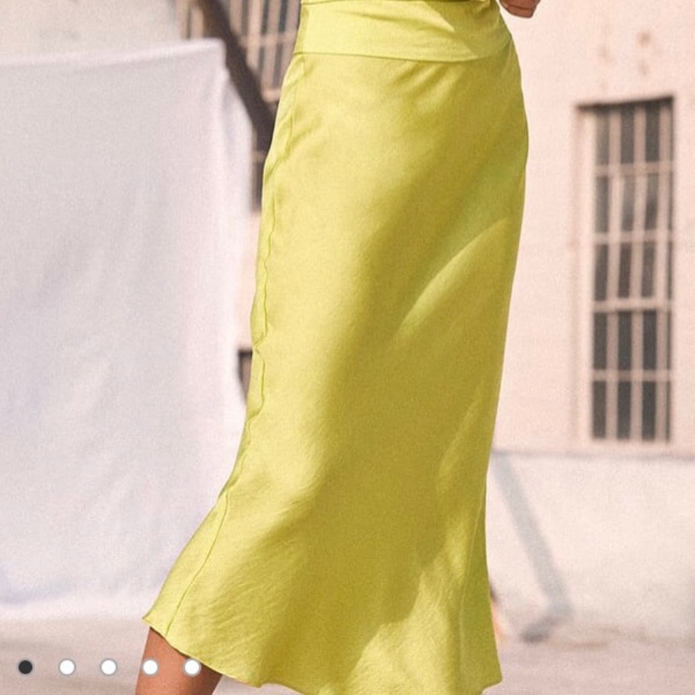 NWT Free People Bias Midi Skirt
